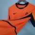 Netherlands 2002 Home Orange Soccer Jersey